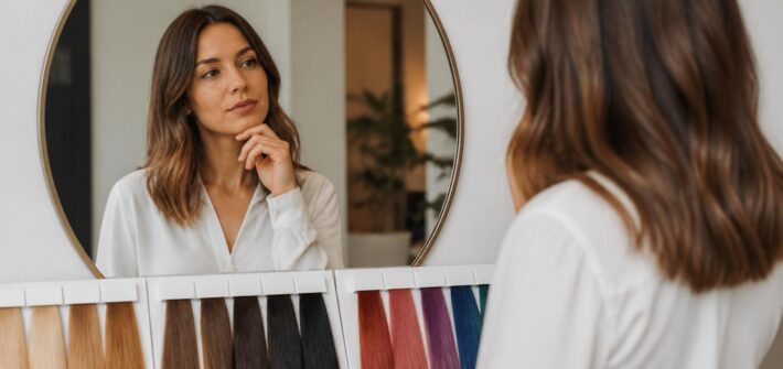 Welche Haarfarbe passt zu mir? Der Online-Test